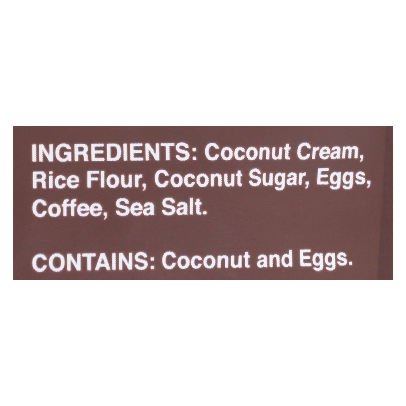 Sun Tropics Coco Rolls Espresso, Rolled Coconut Wafer  - Case of 12 - 4 OZ