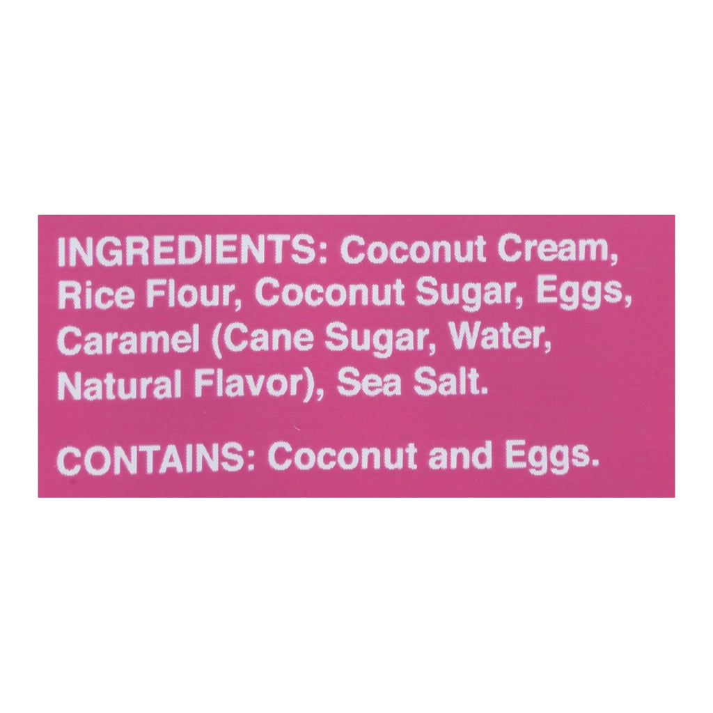 Sun Tropics Coco Rolls Salted Caramel, Rolled Coconut Wafer  - Case of 12 - 4 OZ