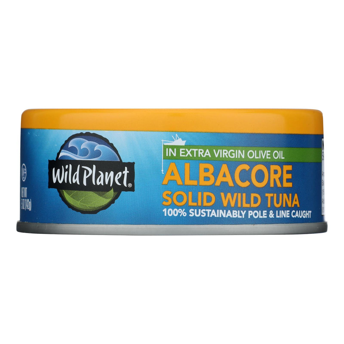 Wild Planet, Solid Wild Albacore Tuna In Extra Virgin Olive Oil, 1 Each, 5 oz