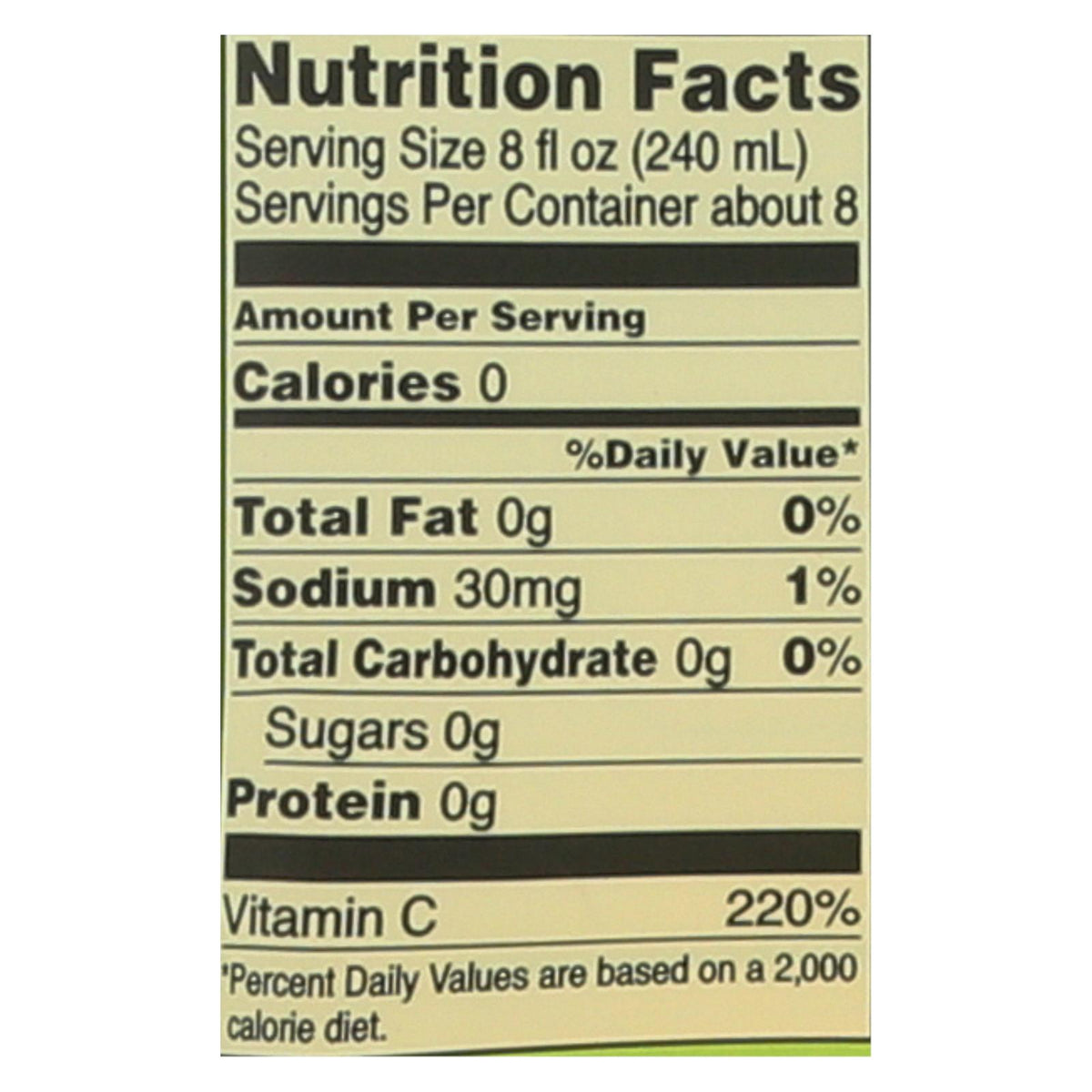 Ito En Oi Ocha Unsweetened Green Tea  - Case of 6 - 2 LTR