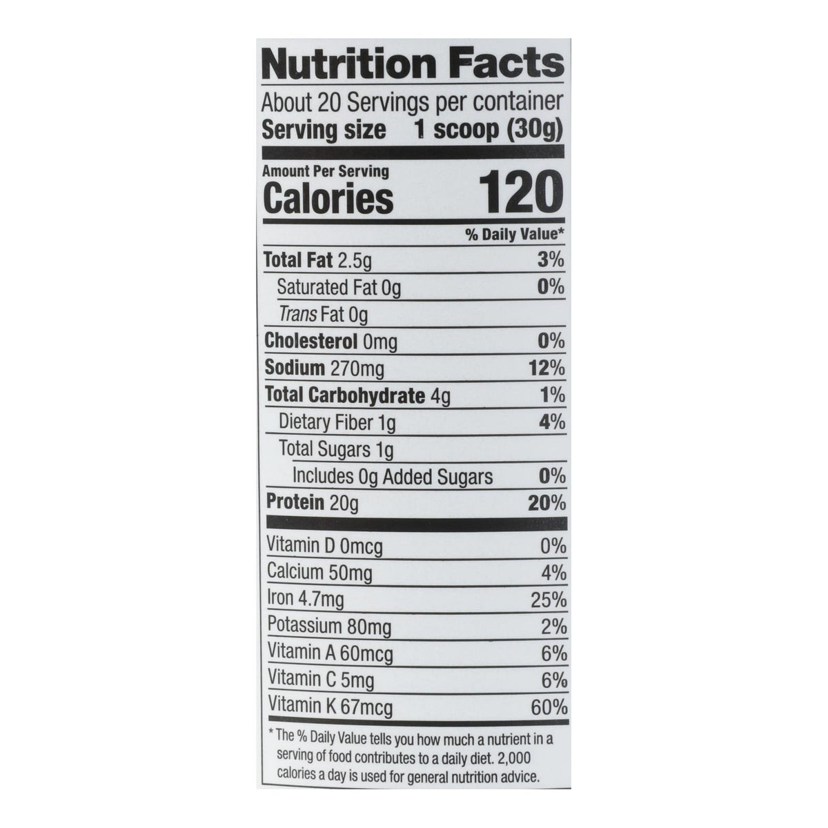 Vega Vanilla Protein & Greens  - 1 Each - 21.7 OZ