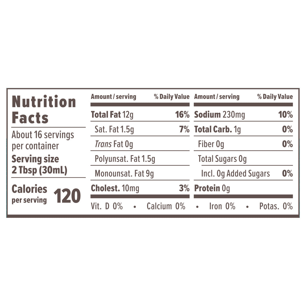 Primal Kitchen - Dressing Ranch Avo Oil - CS of 6-16 OZ