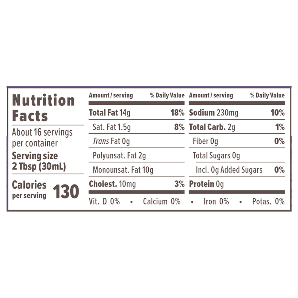 Primal Kitchen - Dressing Caesar Avo Oil - CS of 6-16 OZ