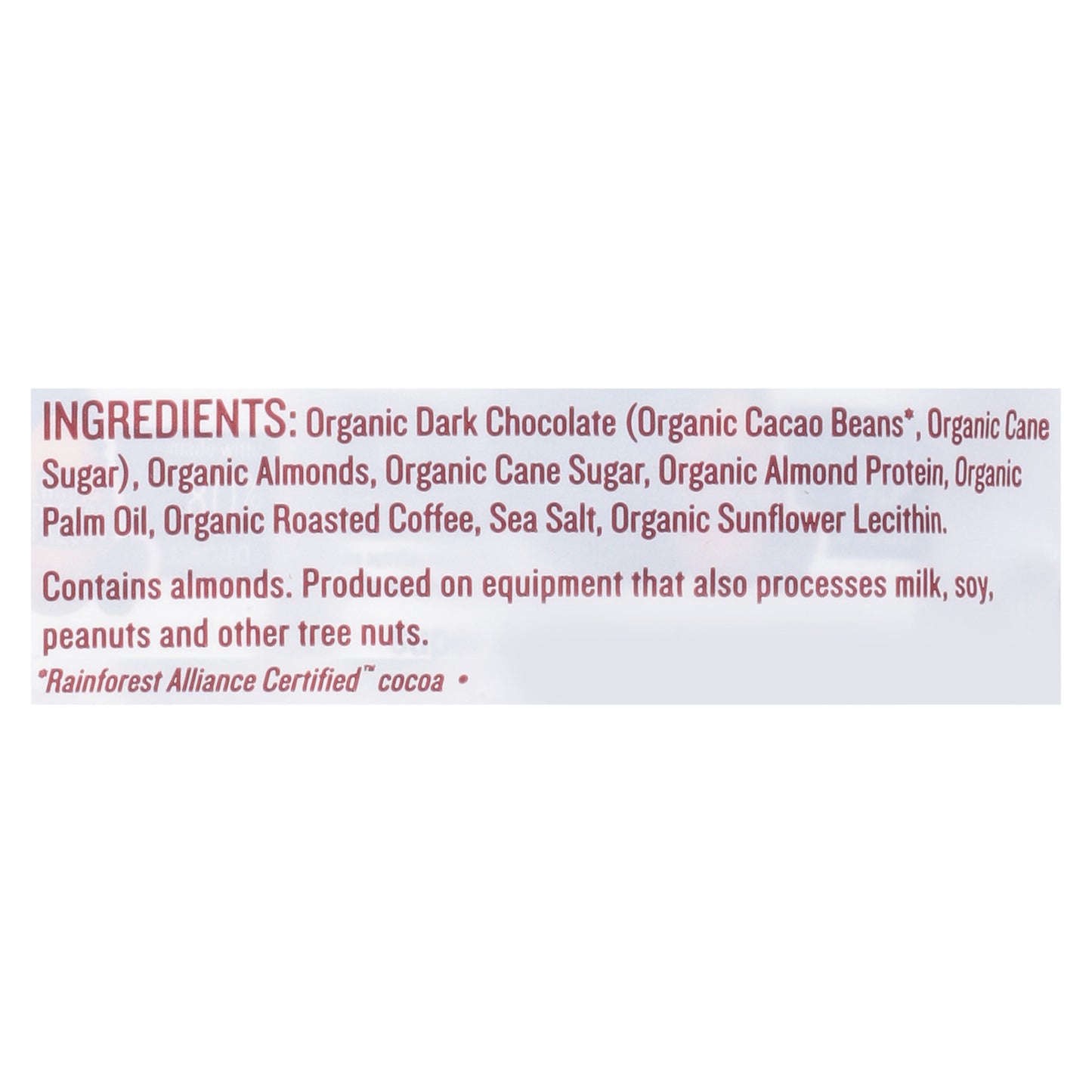 Justin's - Almbtr Dark Chocolate Espresso - Case of 6-4.2 OZ
