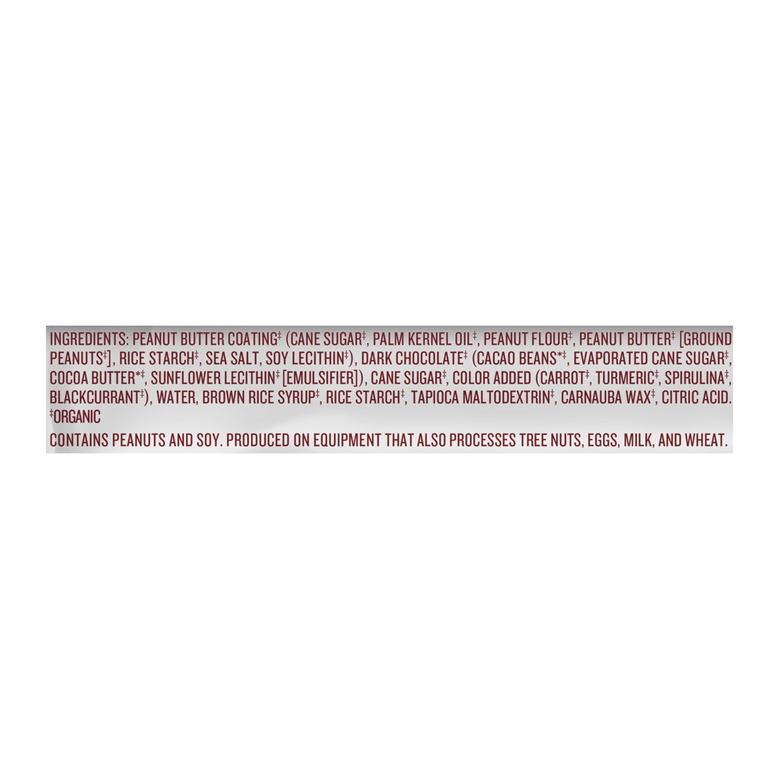 Justin's, Dark Chocolate Peanut Butter Candy Pieces, Case Of 12, 1.5 oz