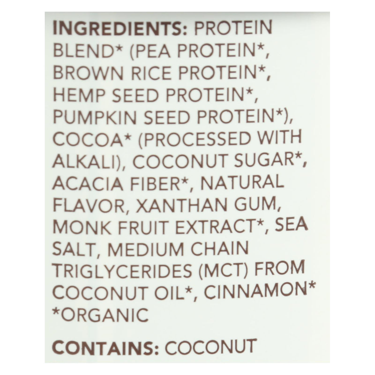 Aloha Inc - Prot Pwdr Plant Choco - 1 Each-1.22 LB