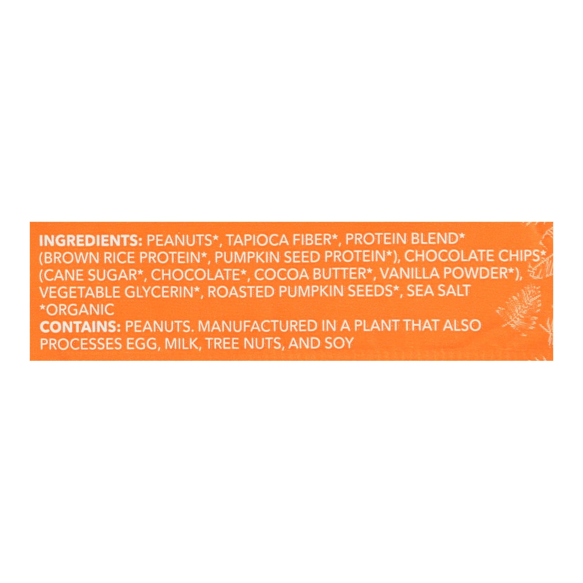 Aloha, Organic Peanut Butter Chocolate Chip Plant Protein Bar, Case Of 12, 1.9 oz