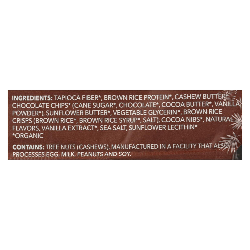 Aloha, Chocolate Chip Cookie Plant Protein Bar, Case Of 12, 1.98 oz