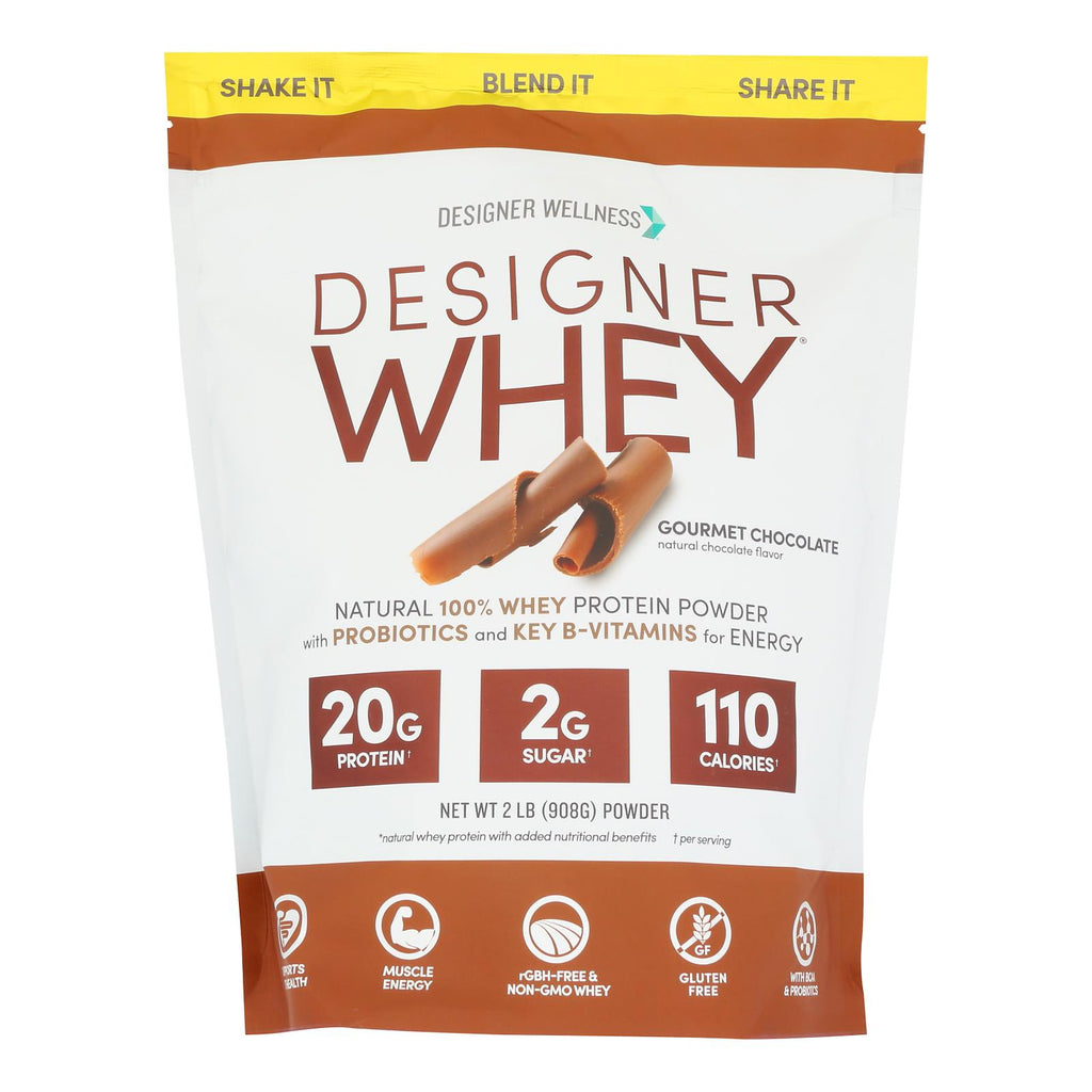 Designer Whey - Protein Powder - Chocolate - 2 lbs
