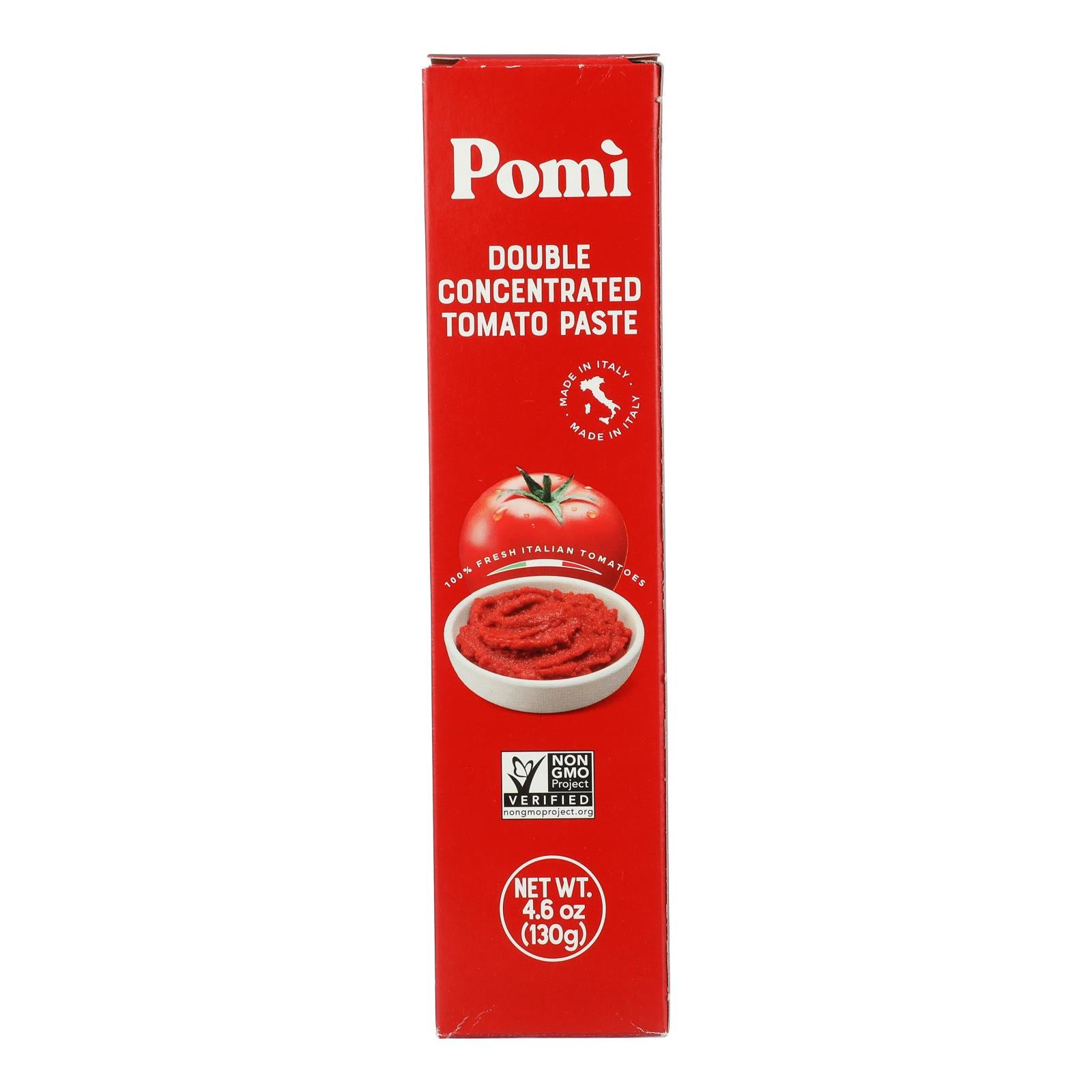 Pomi Tomatoes - Tomato Paste - Case of 12 - 4.58 OZ