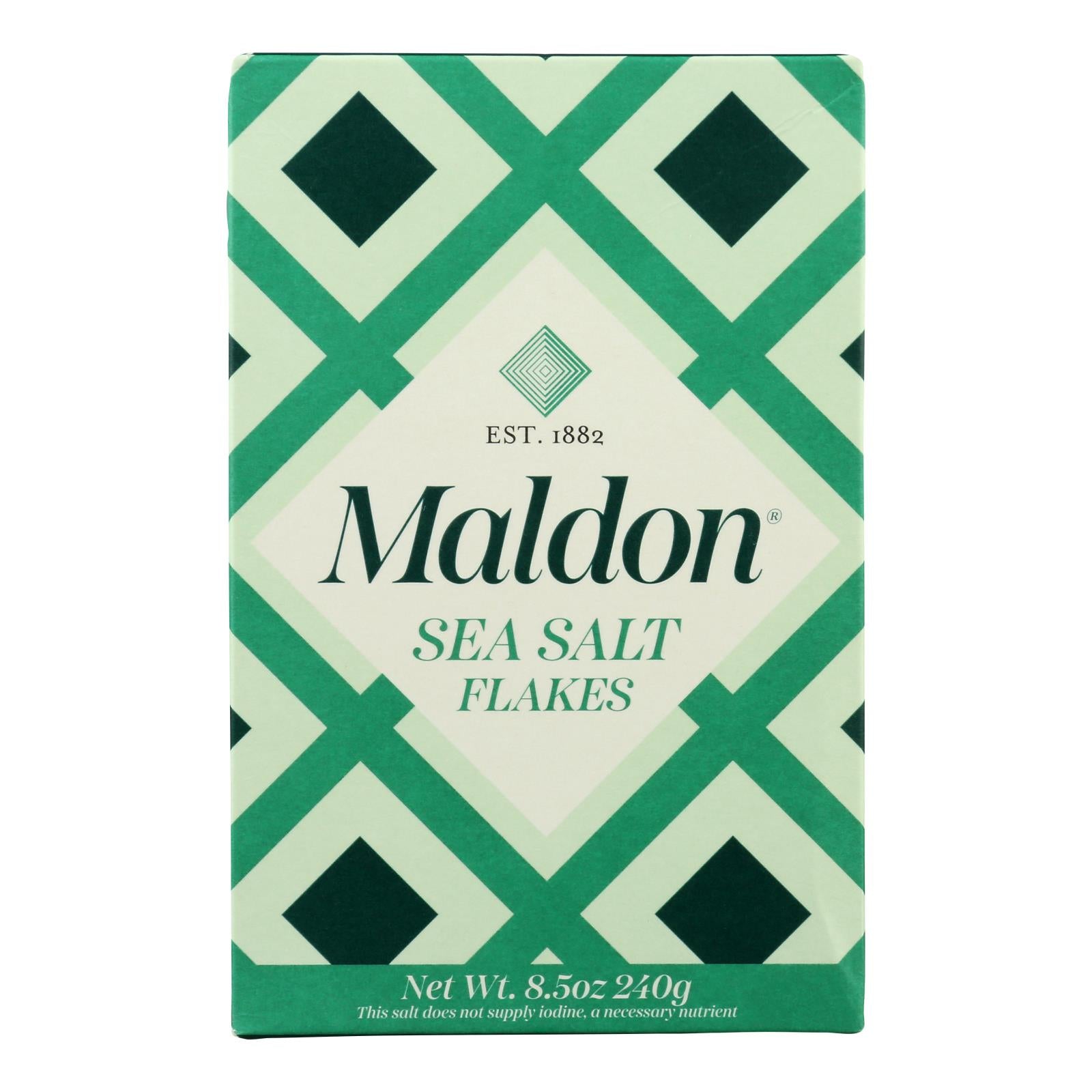 Maldon Flakes - Sea Salt - Case of 12 - 8.5 oz.