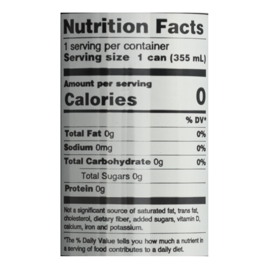 Zevia Zero Calorie Energy Drink - Raspberry/Lime - Case of 12 - 12 fl oz