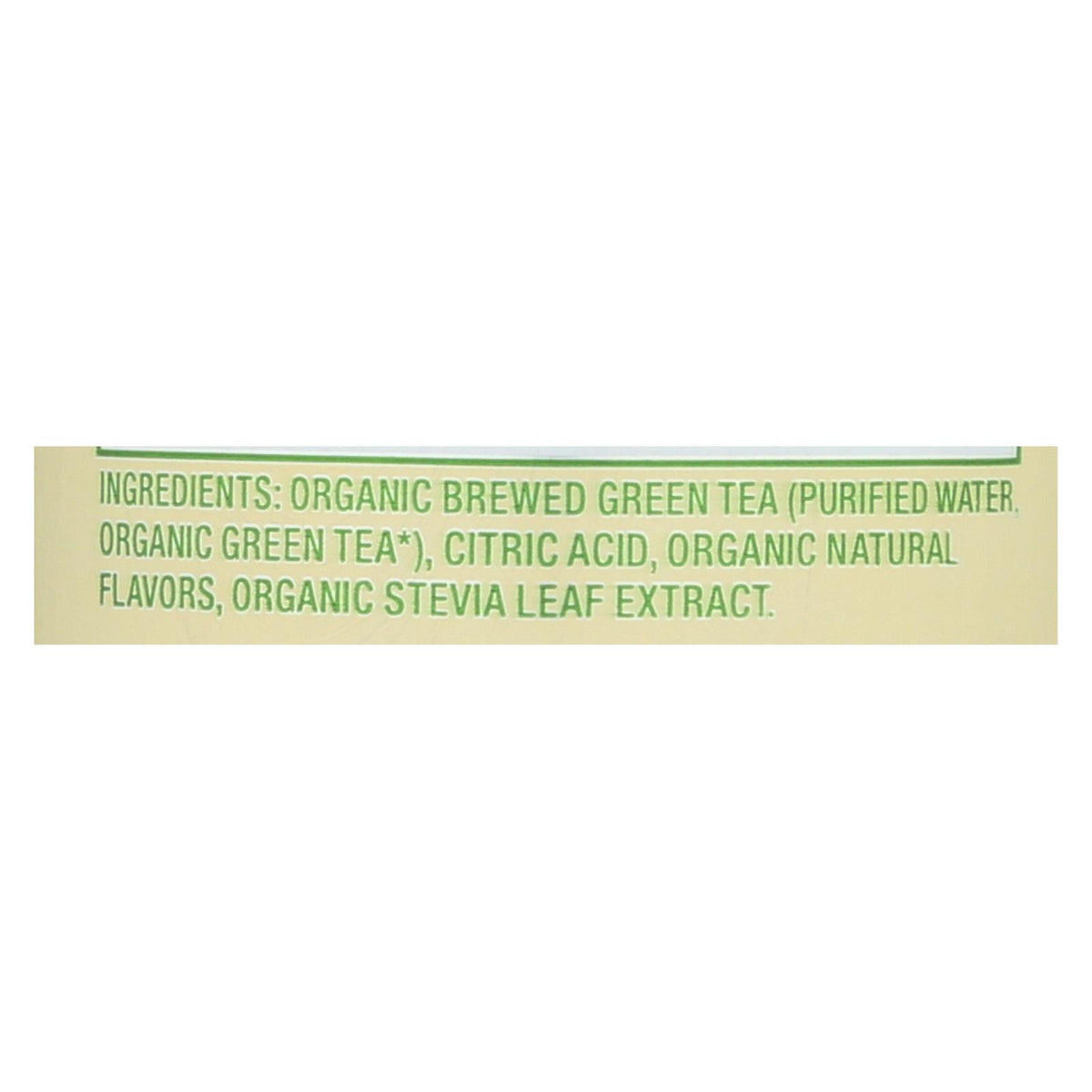Zevia Sweetened Green Tea - Case of 12 - 12 FZ