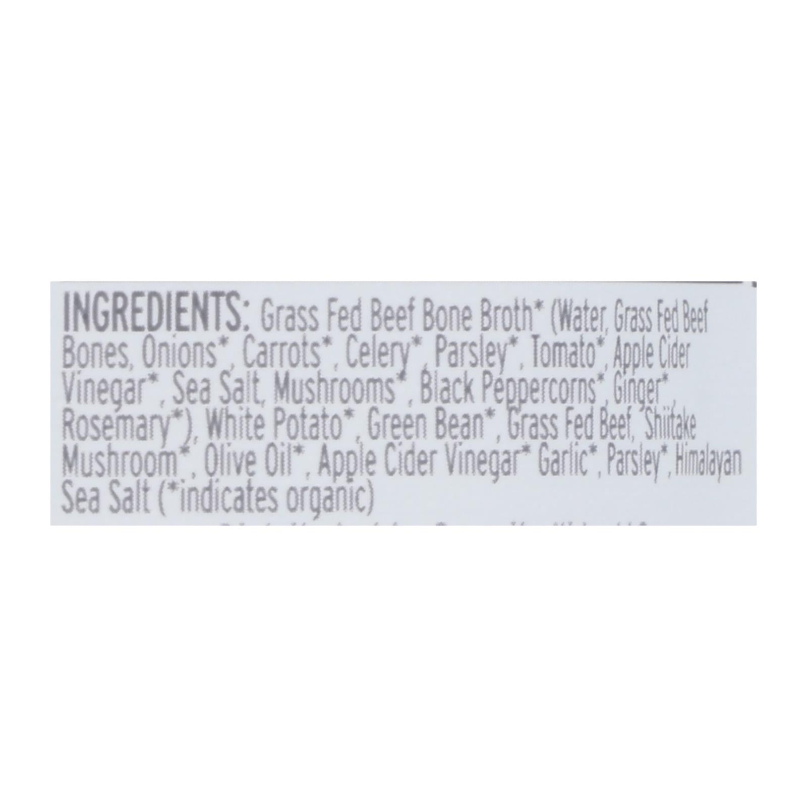 Serenity Kids - Peach Beef Pot Rst Bne Brth - Case of 6-3.5 OZ