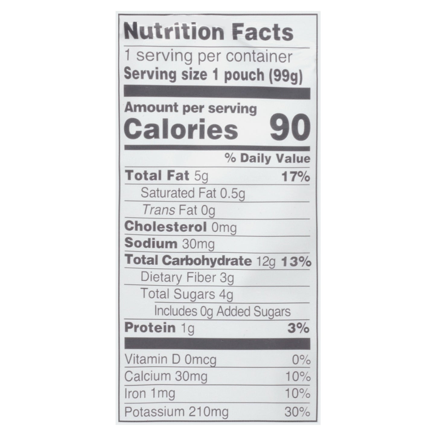 Serenity Kids - Pouch Sweet Pot/prsnp - Case of 6-3.5 OZ