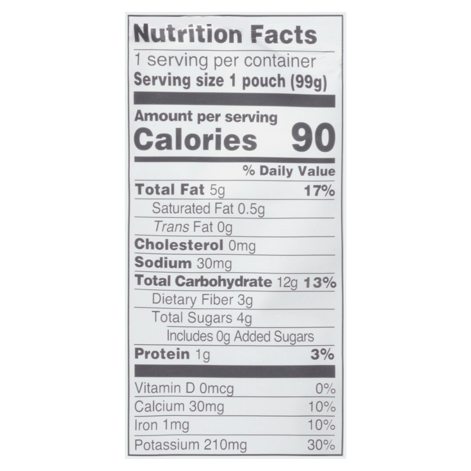 Serenity Kids - Pouch Sweet Pot/prsnp - Case of 6-3.5 OZ