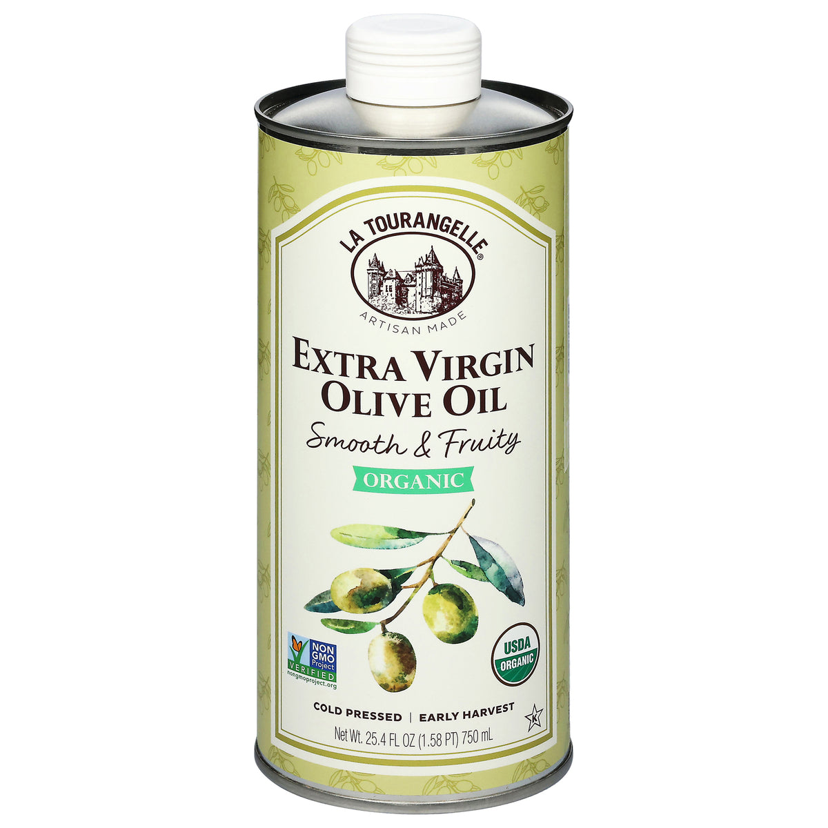La Tourangelle - Evoo Og2 Smooth Fruity - CS of 6-25.4 FZ