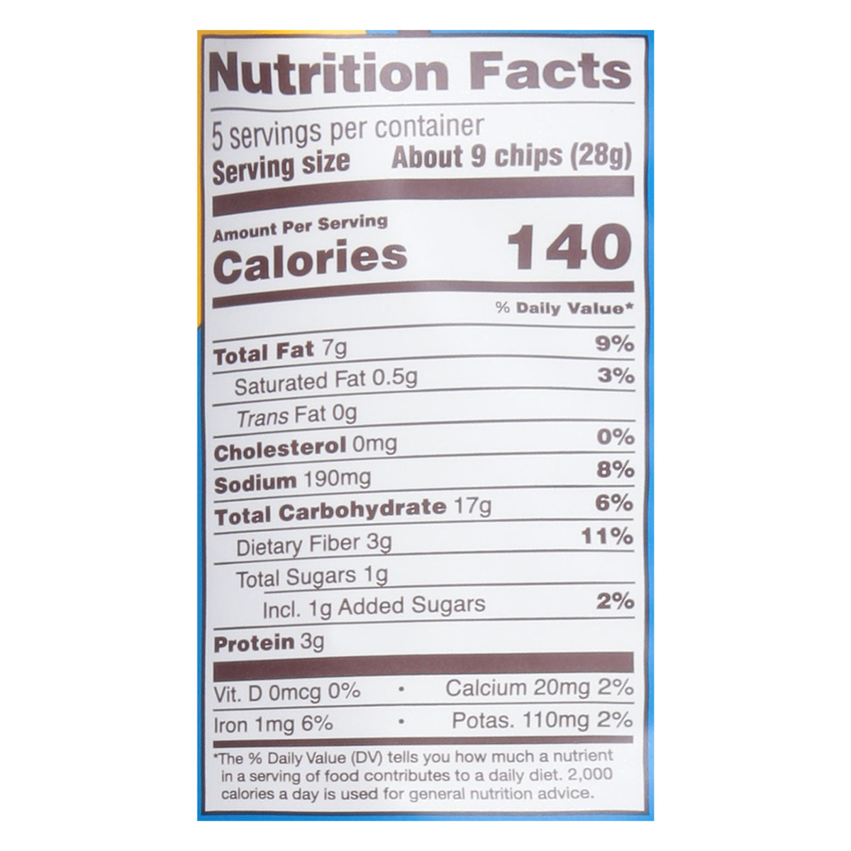 Hippeas - Tortilla Chip Chickpea Vegan Ranch - Case of 12-5 Ounce