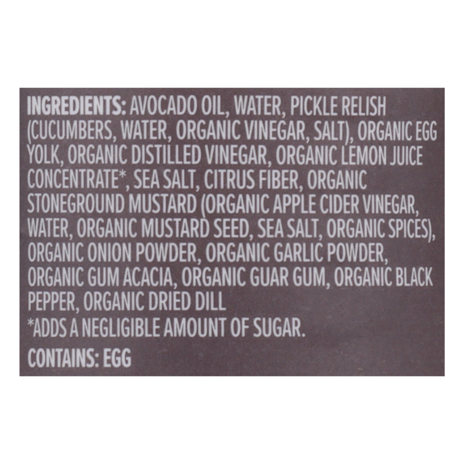 Primal Kitchen - Sauce Tartar - Case of 6-7.5 OZ