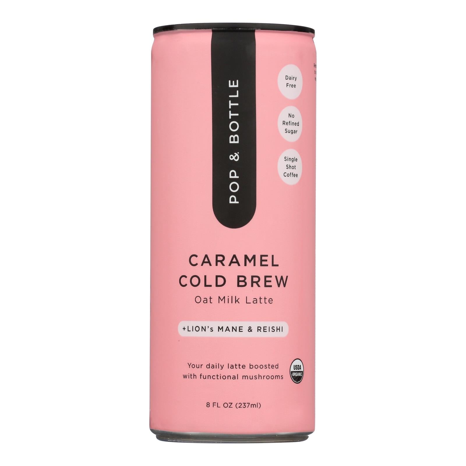 Pop & Bottle - Cld/brw Caramel Latte - Case of 12-8 FZ