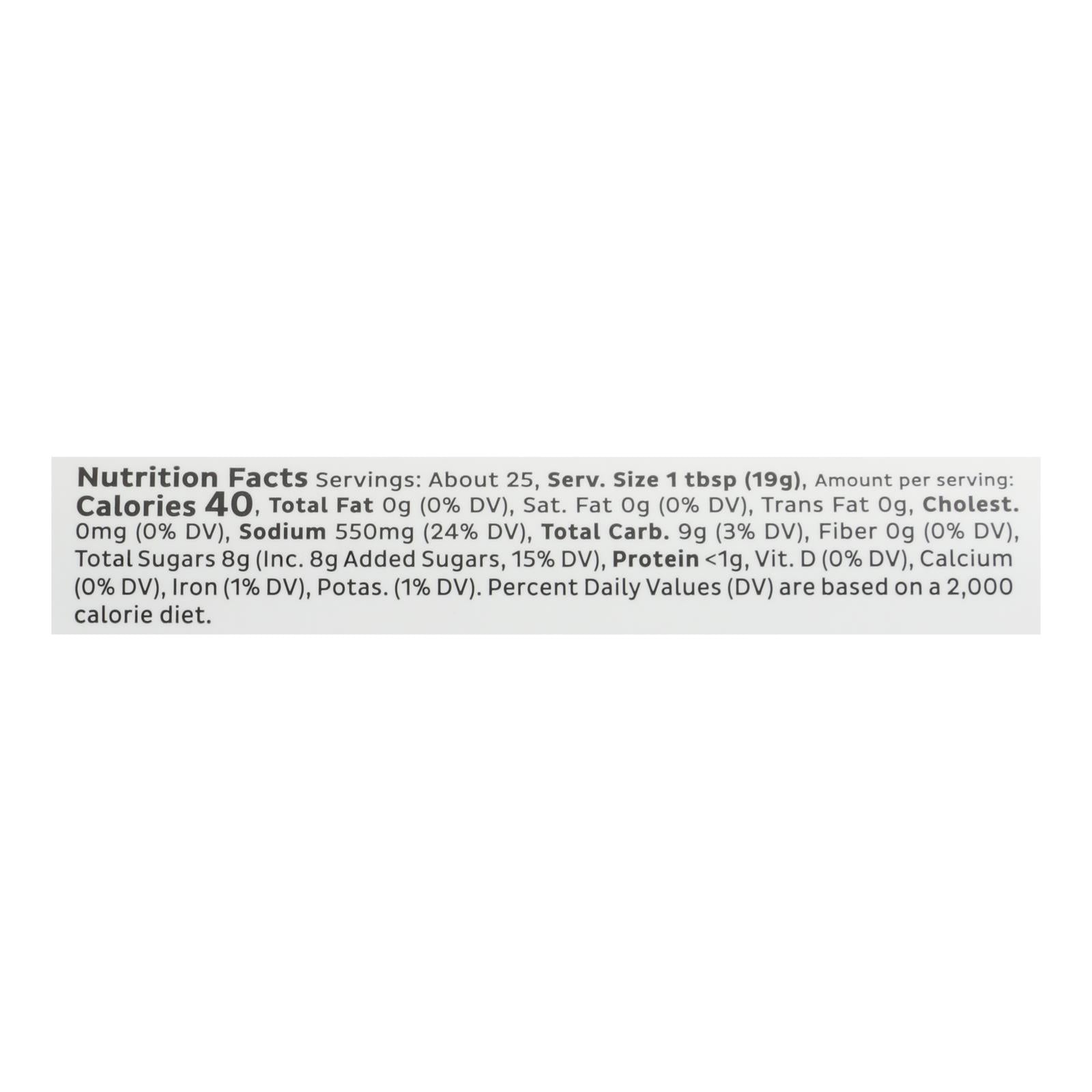 Bachan's - Sauce Japanese Bbq Gluten Free - Case of 6-17 FZ