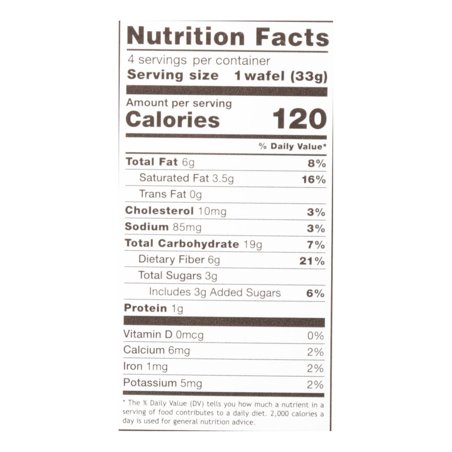 Rip Vanilla Wafels - Wafel Snkrddl Low Sugar 4pk - Case of 12-4.64 OZ