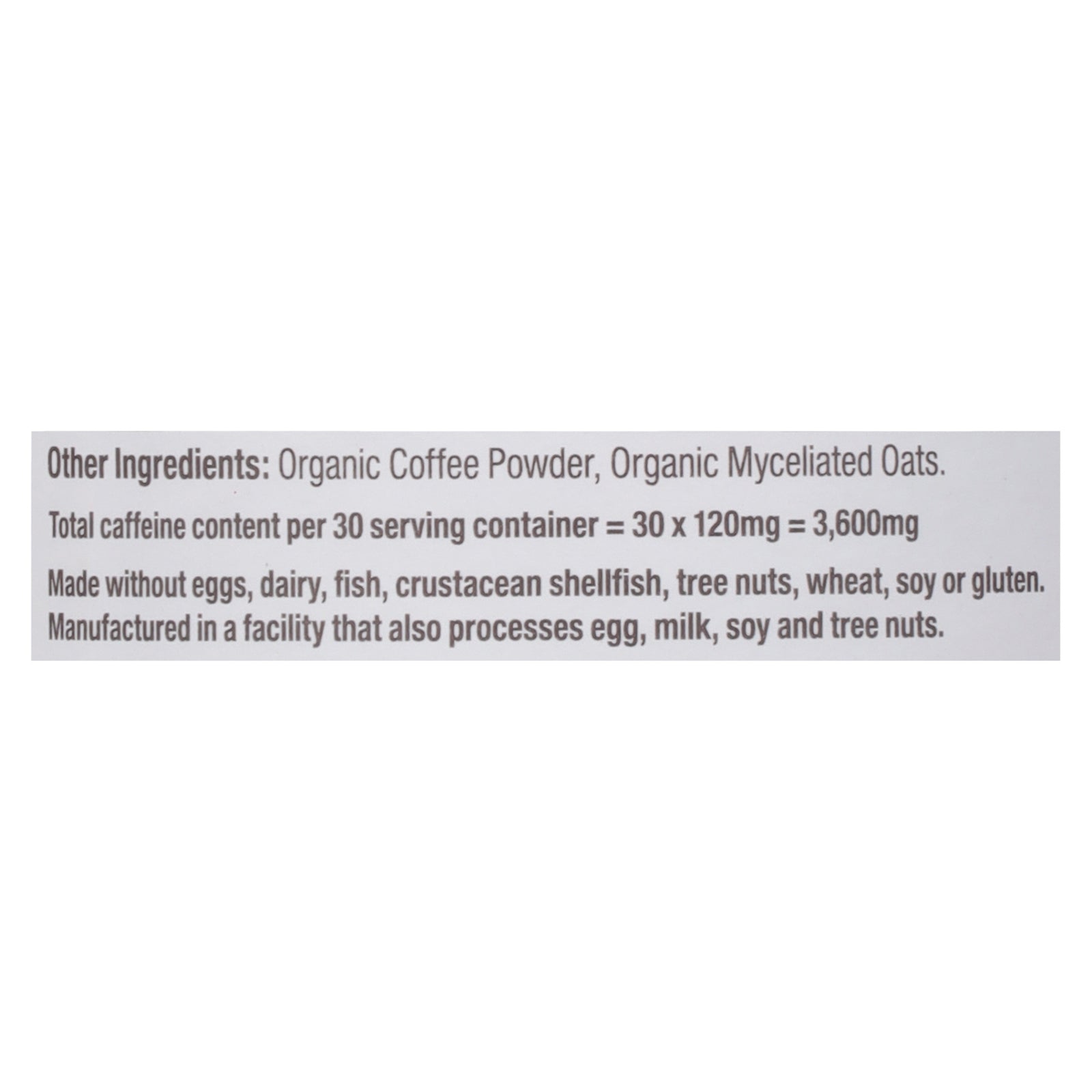 Om - Mushroom Coffee Blend - 1 Each -6.24 OZ