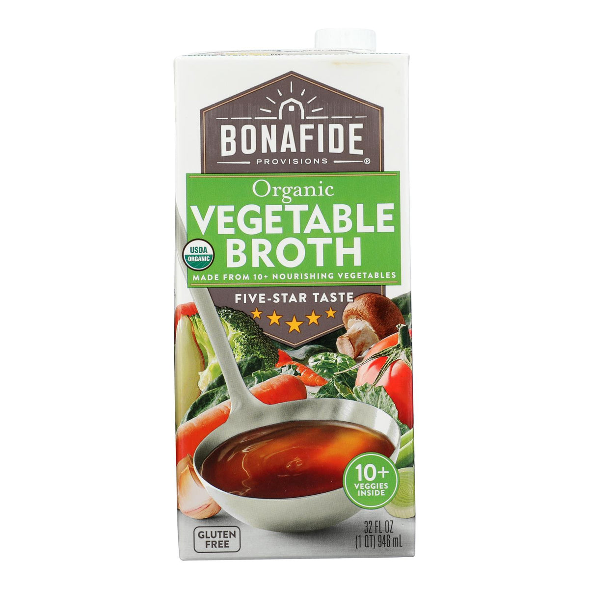 Bonafide Provisions - Broth Vegetable - Case of 6-32 OZ