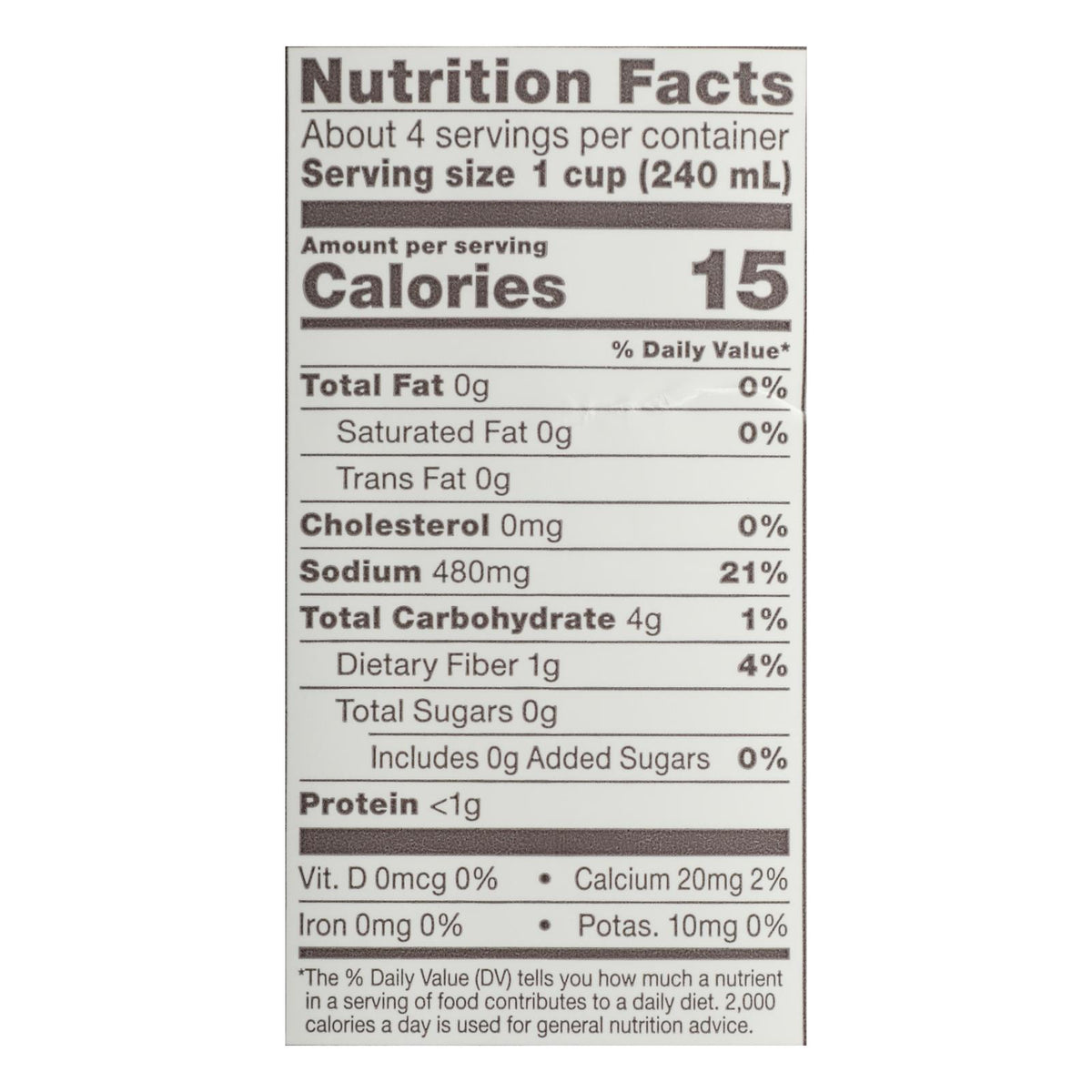 Bonafide Provisions - Broth Vegetable - Case of 6-32 OZ