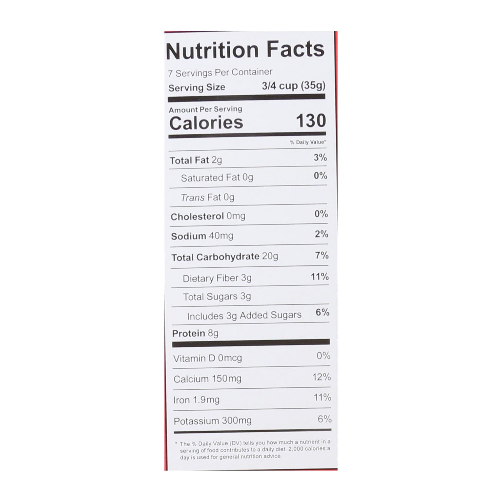Three Wishes - Cereal Fruity Gluten Free - Case of 6-8.6 OZ