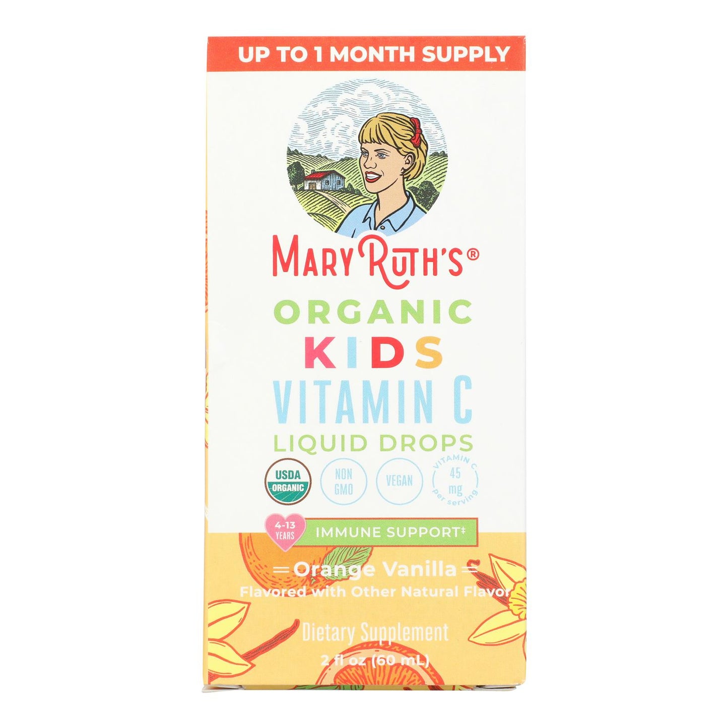 Mary Ruth's - Supp Liquid Vitamin C Kids - 1 Each-2 FZ
