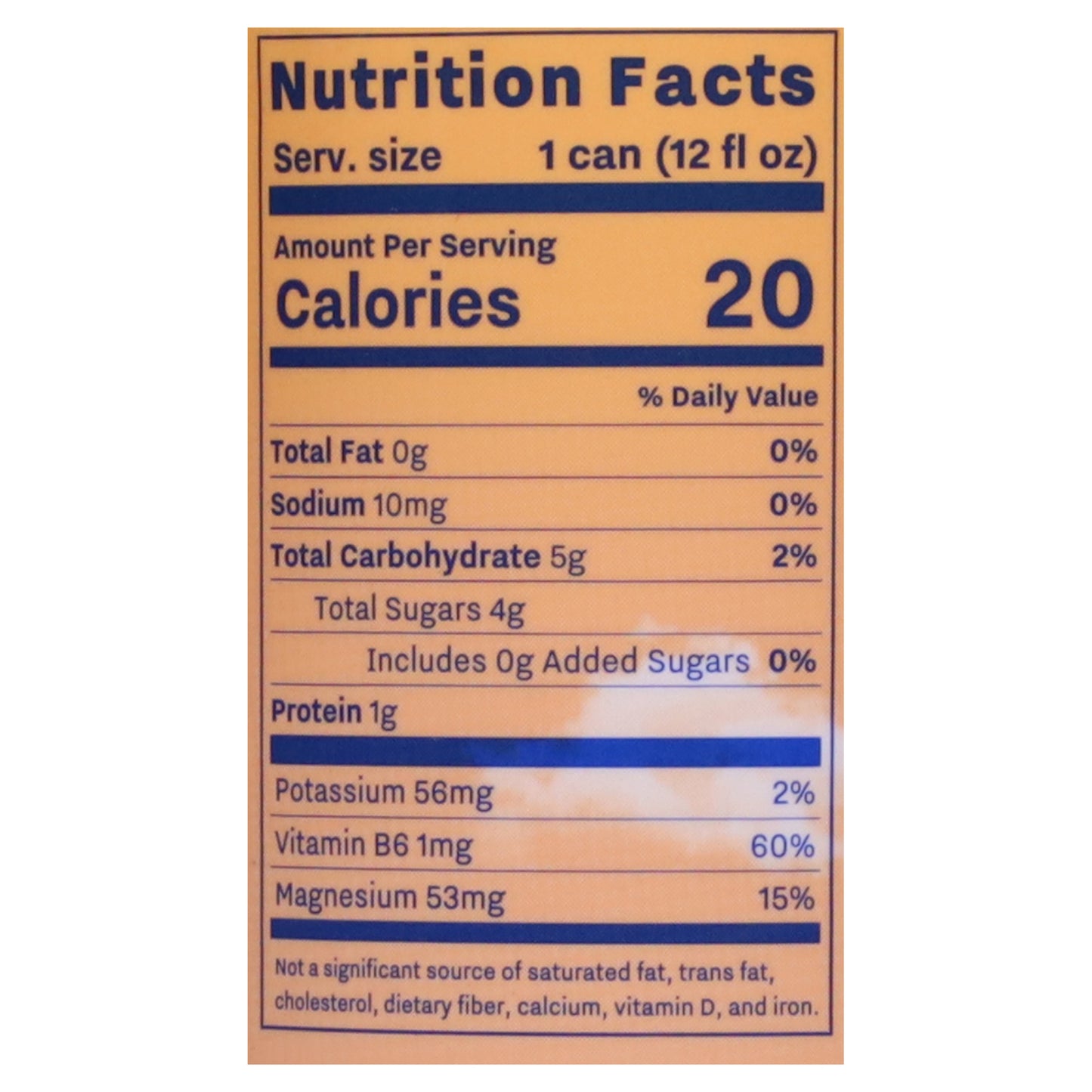 Recess - Sparkling Water Peach Ginger Magnsm - Case of 12-12 FZ