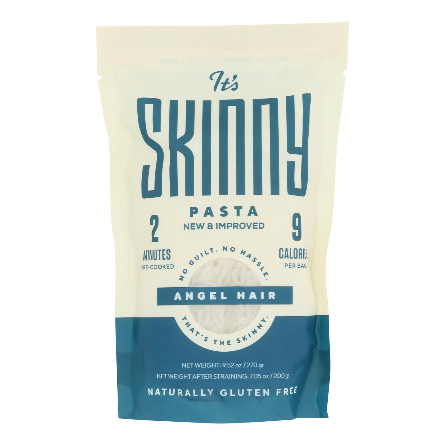 It's Skinny Pasta - Konjac Psta Angl Har Shpe - Case of 6-9.52 OZ