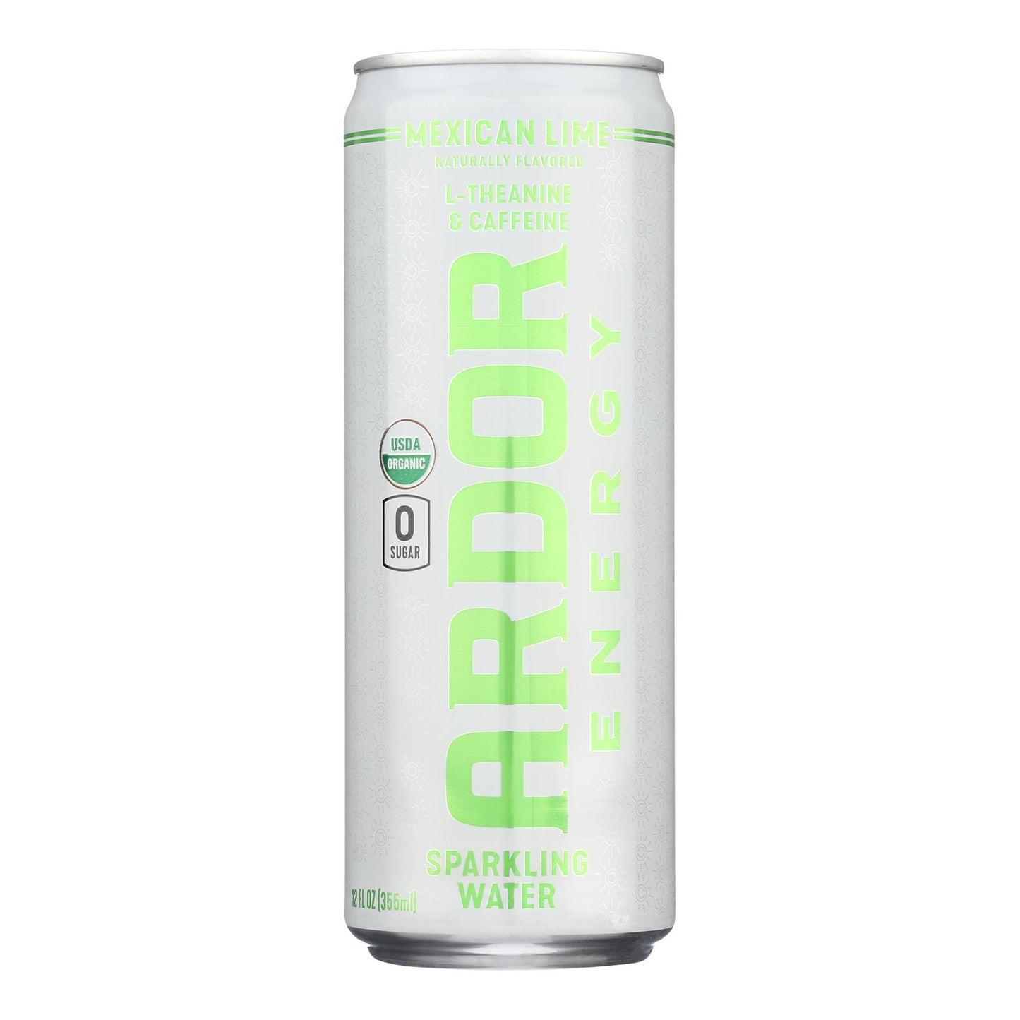 Ardor Sparkling Water - Sparkling Water Mexcn Lime - Case of 12-12 FZ