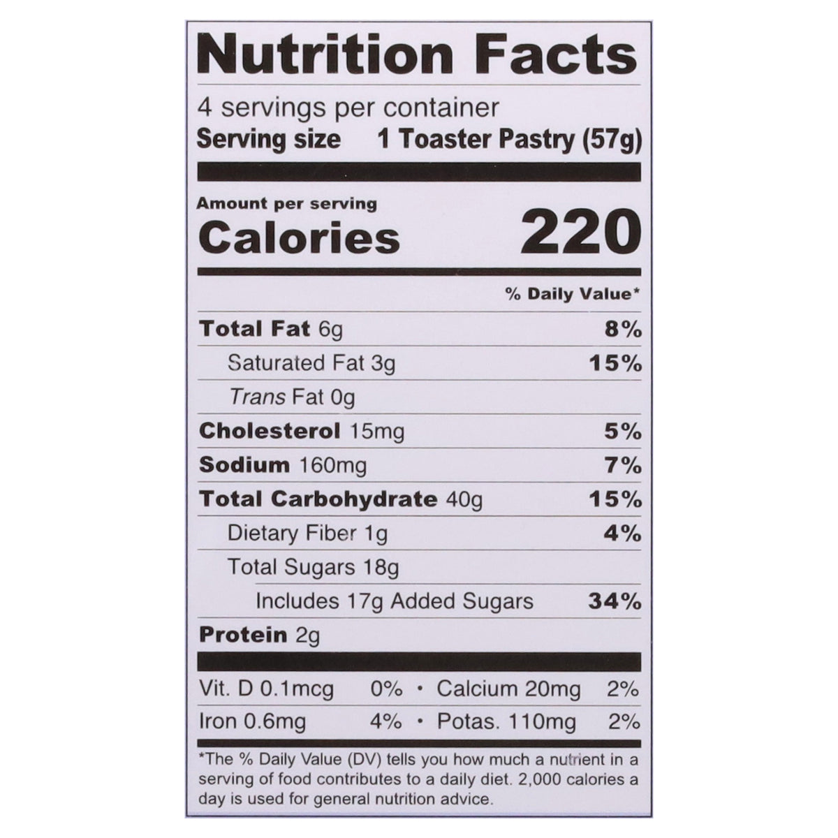 Katz Gluten Free - Straw Toaster Pastry - CS of 6-8 OZ