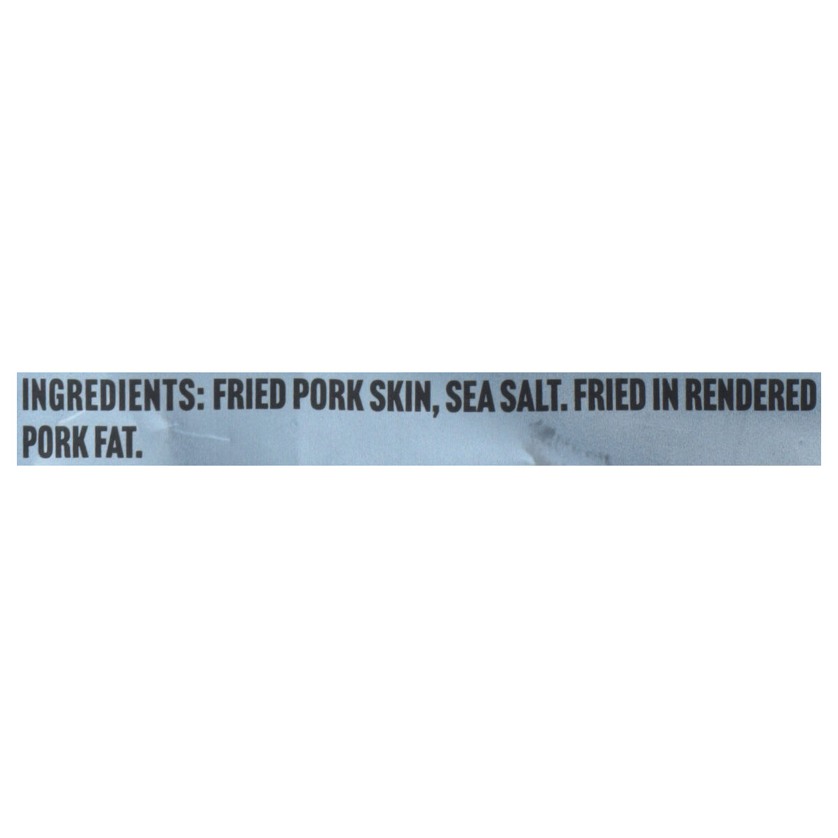 4505 - Chicharrones Sea Salt - CS of 12-3 OZ