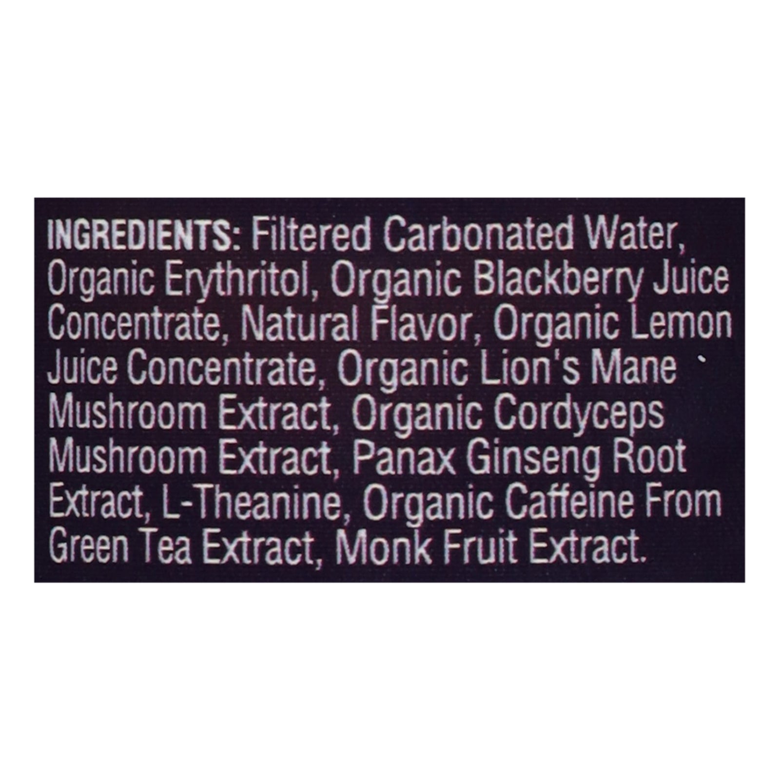 Odyssey - Sparkling Energy Blkbry Lemon - Case of 12-12 FZ