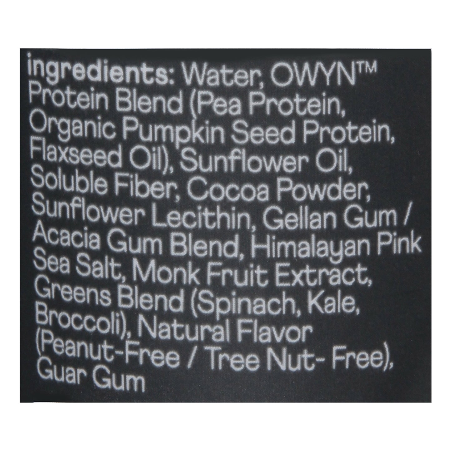 Only What You Need - Protein Drink No Nut Butter Cup - Case of 12-12 FZ