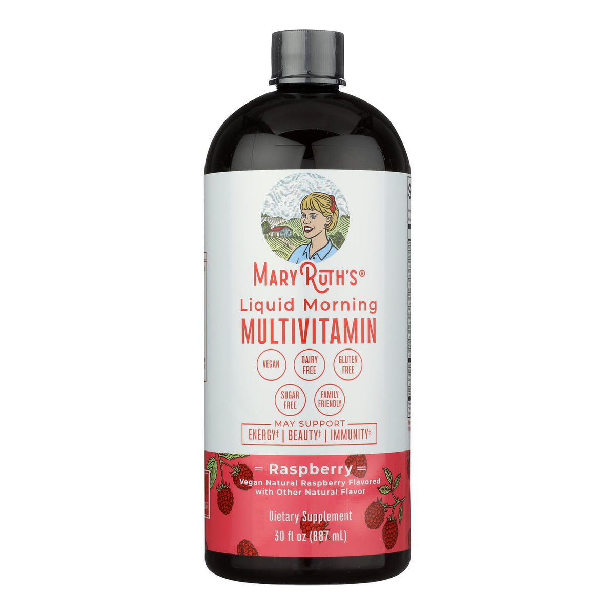 Mary Ruth's - Multi Vit Lq Morn Rasp - EA of 1-30 OZ