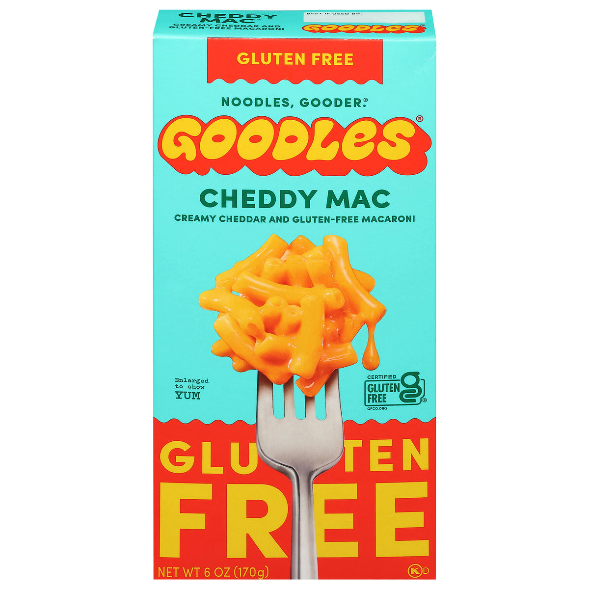 Goodles - Mac & Cheese Gf Cheddy - CS of 12-6 OZ