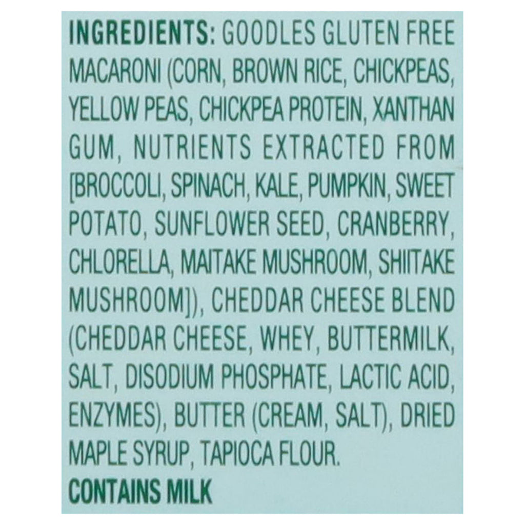 Goodles - Mac & Cheese Gf Cheddy - CS of 12-6 OZ