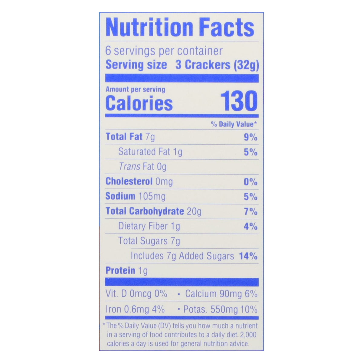 Partake Foods - Cracker Classic Graham - CS of 6-6.75 OZ
