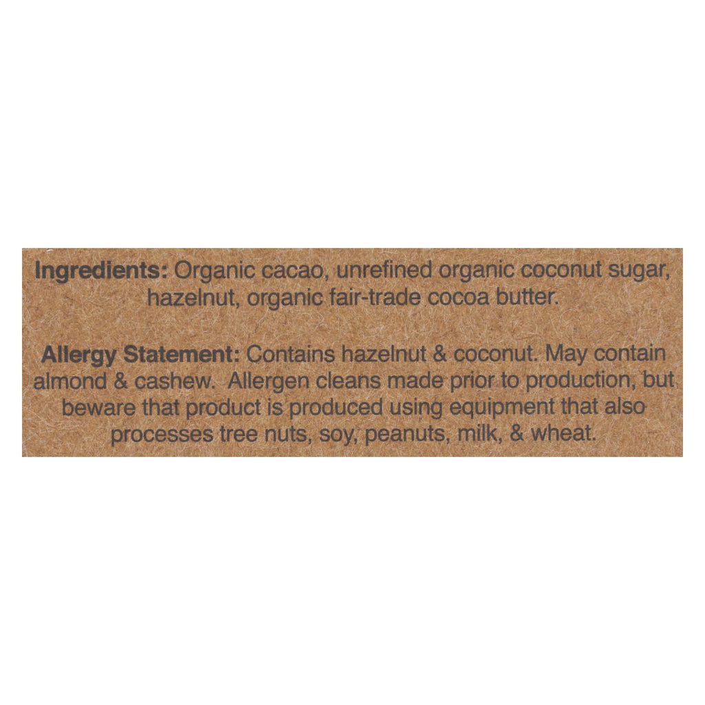 Hu - Dark Chocolate Bar Hazelnut Butter - Case of 12-2.1 OZ
