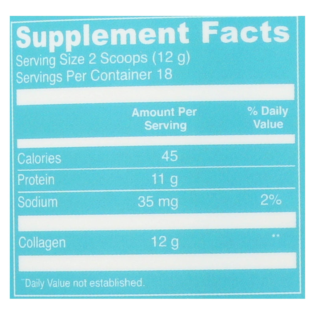 Vital Proteins Unflavored Wild-Caught Marine Collagen  - 1 Each - 7.8 OZ