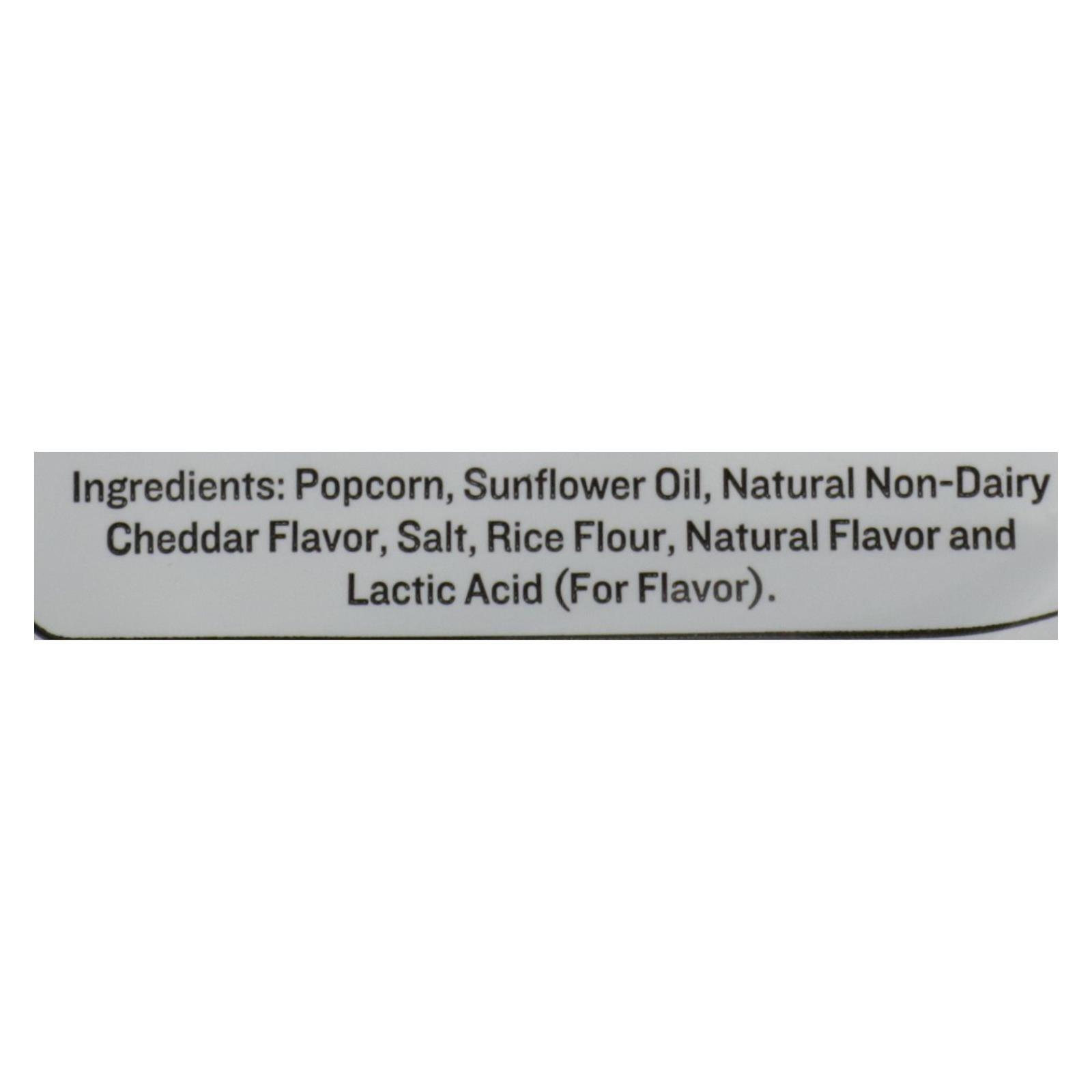 Skinnypop Popcorn Skinny Snack Flavored Popcorn White Cheddar - Case of 12 - 1 OZ