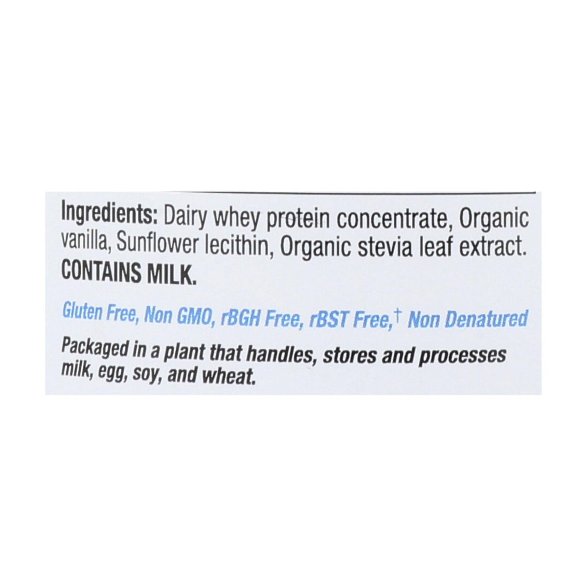 Teras Whey Protein Powder Whey - Bourbon Vanilla - 12 oz