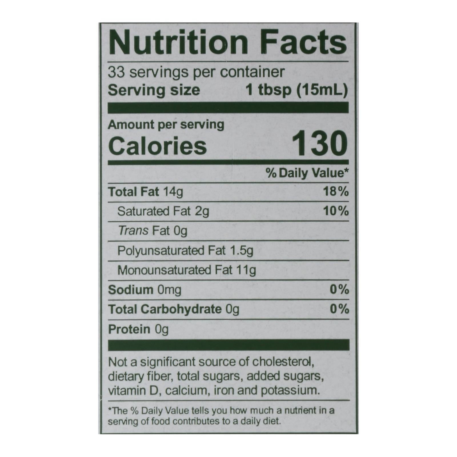 California Olive Ranch Extra Virgin Olive Oil - Everyday - Case of 12 - 16.9 fl oz.