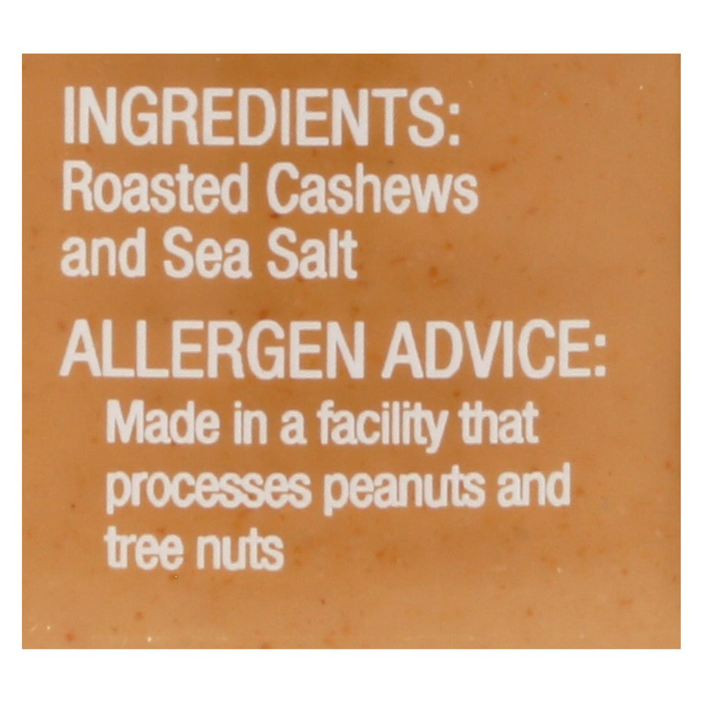 Georgia Grinders - Cashew Butter - Case of 12 - 12 OZ