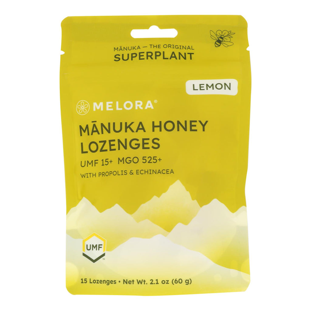 Melora - Lozenges Lemon - EA of 1-2.1 OZ