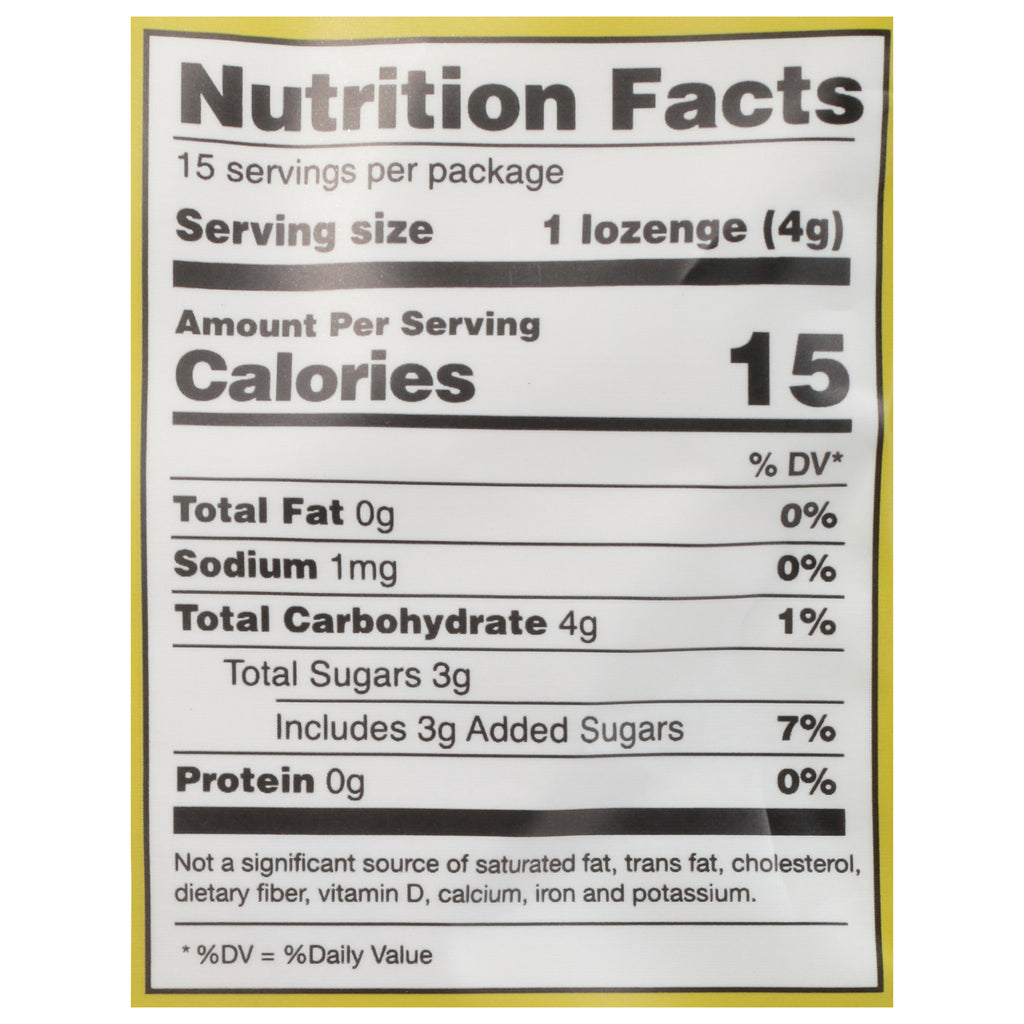 Melora - Lozenges Lemon - EA of 1-2.1 OZ